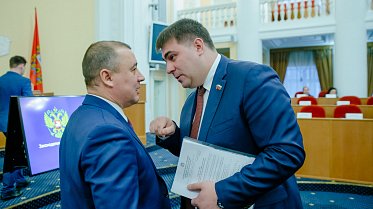 Заседание Законодательного Собрания Оренбургской области